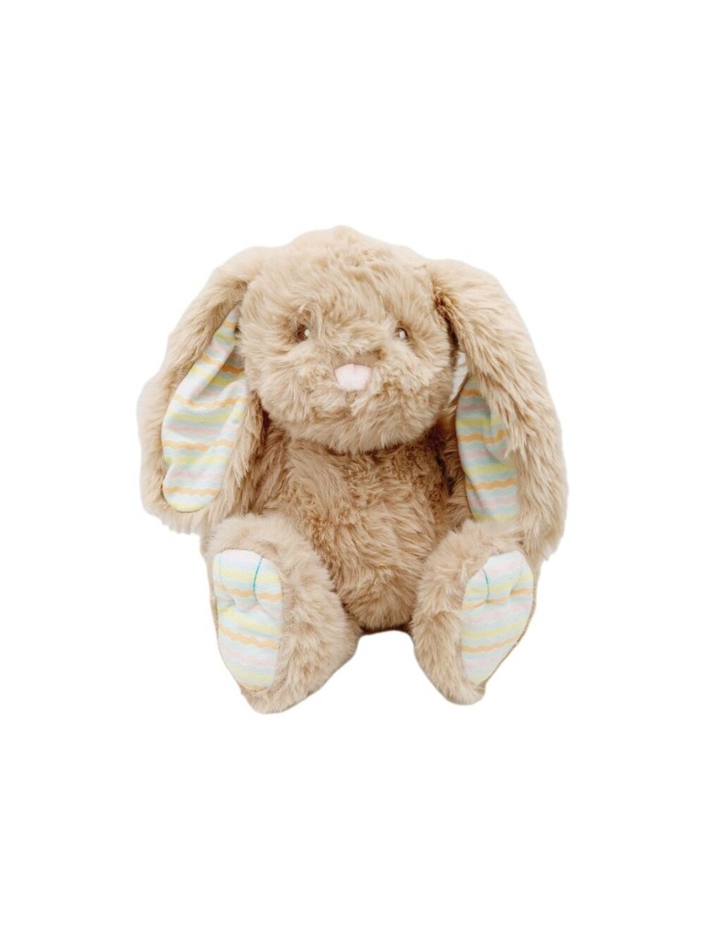 Gigglescape Bunny Rabbit Plush Target Stuffed Animal Brown 11" Sewn Eyes
